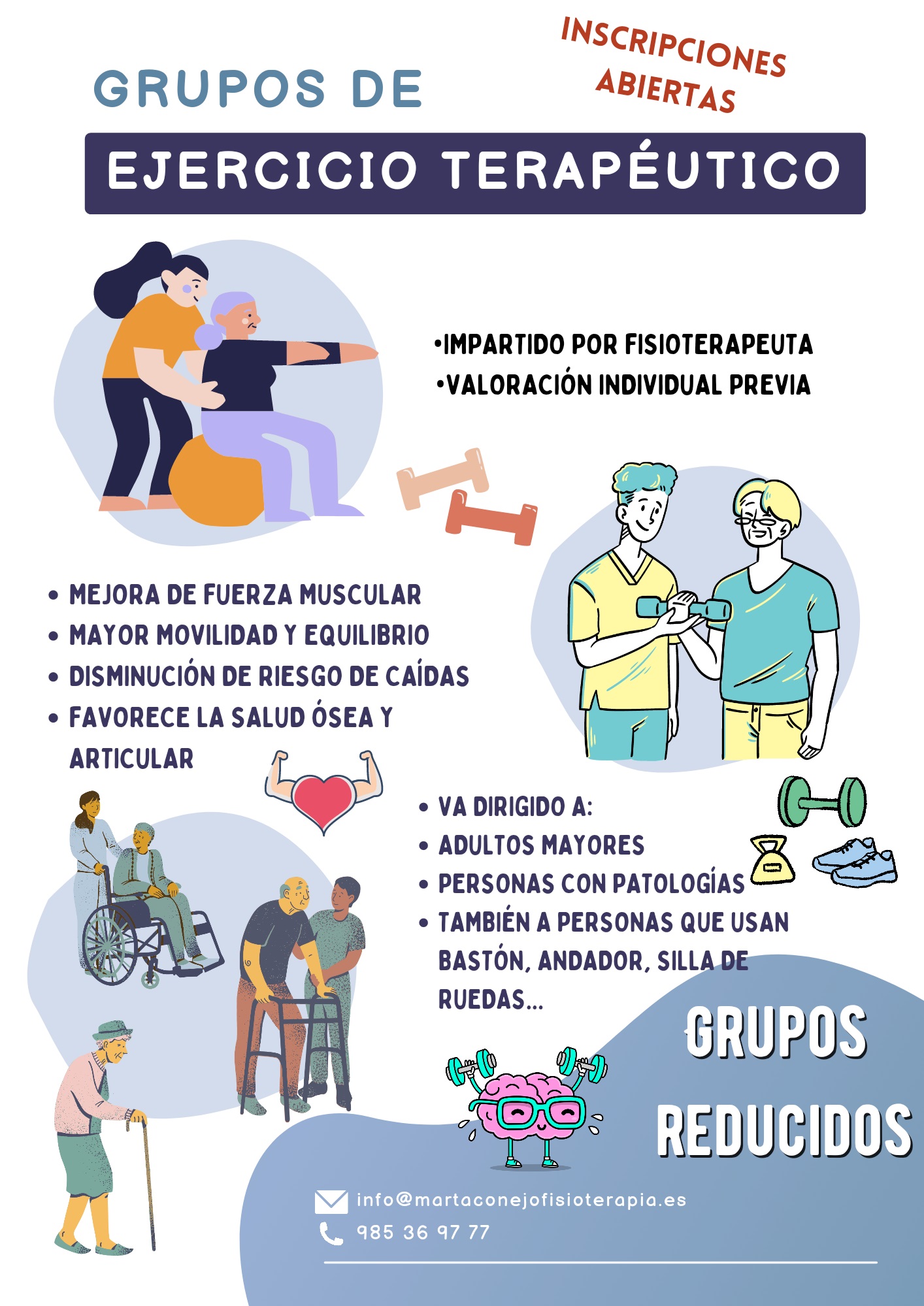 Grupo de Fisioterapia Activa Día 21/05/2023